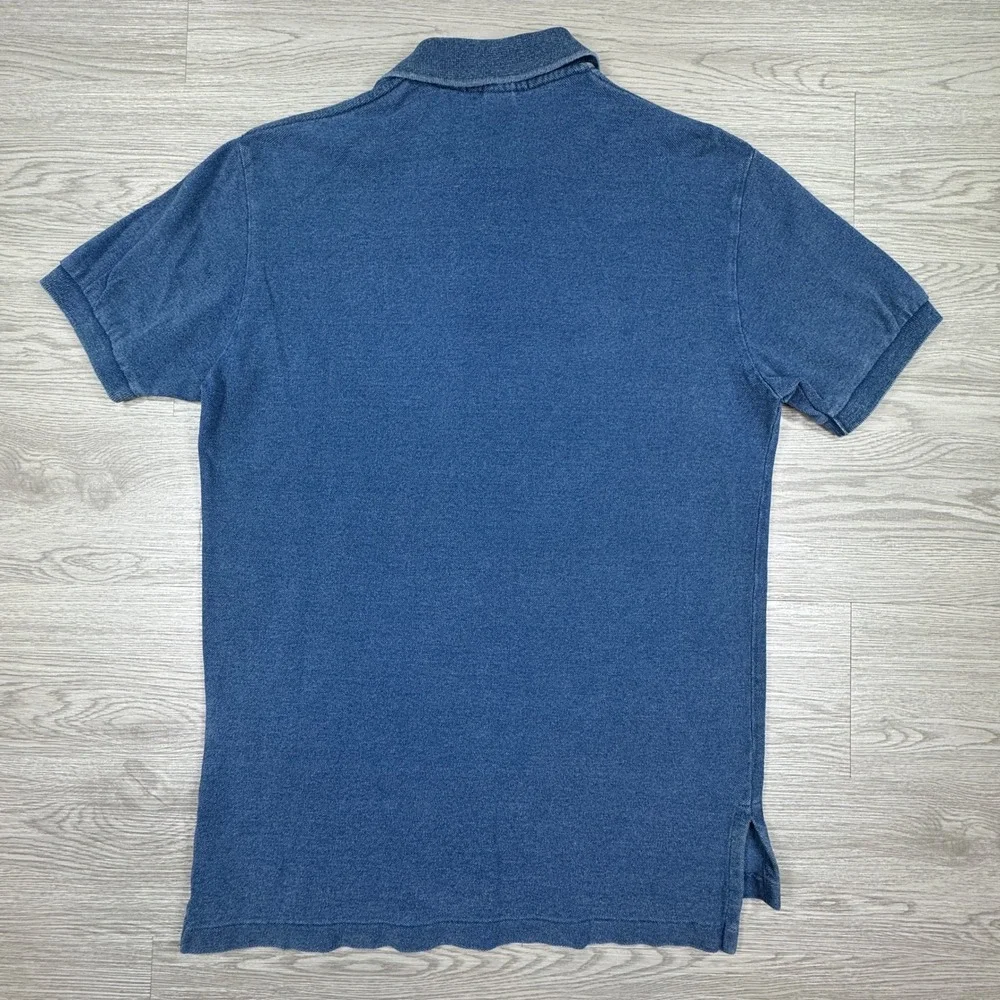 Polo Ralph Lauren Men's Polo Shirt Blue Small Short Sleeve Cotton Pique‎ Logo